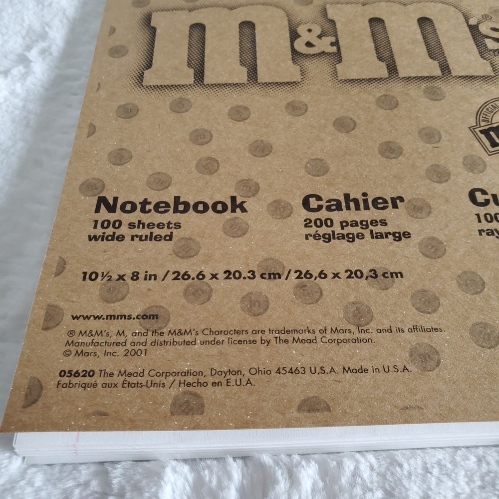M & M's Notebook - Picture 4 of 4